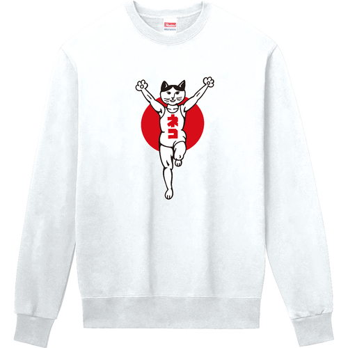 ネコ 定番スウェット