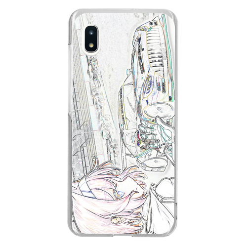 Android用 スマホケース Galaxy A20 (SC-02M/SCV46) ハードクリアケース