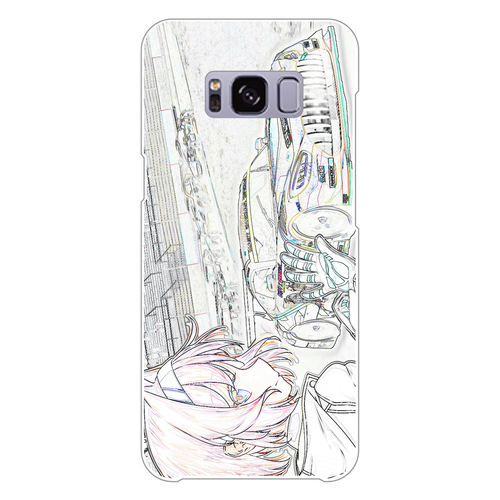Android用 スマホケース Galaxy S8 (SC-02J)(白)