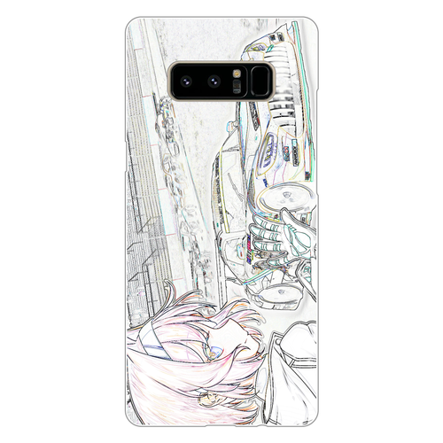 Android用 スマホケース Galaxy Note8（白）