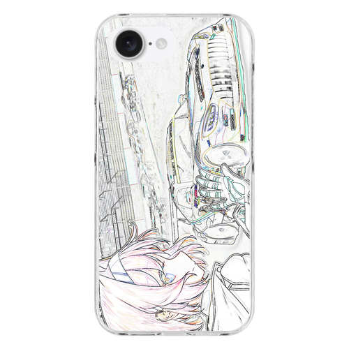 iPhone用 スマホケース iPhone16e (透明)(ハードケース)