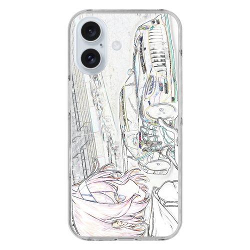 iPhone用 スマホケース iPhone16 (透明)(ハードケース)
