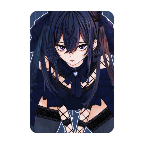 上目で見てるからね　アクリルカードW59×H86 アクリルカード　W59×H86