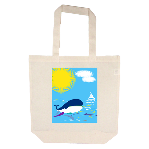 FOX SAMPOコットンバッグ コロリドコットンバッグ(M)