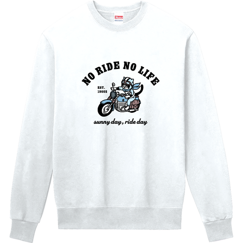 バイク乗りのハチワレ君！ pat01 CO 定番スウェット
