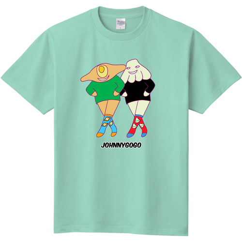 ハチャプリ星人とヒンカリ星人 定番Ｔシャツ