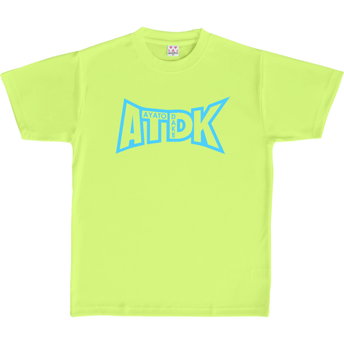 【ATDK】ドライライトＴシャツ（スカイブループリント） 定番ドライライトＴシャツ