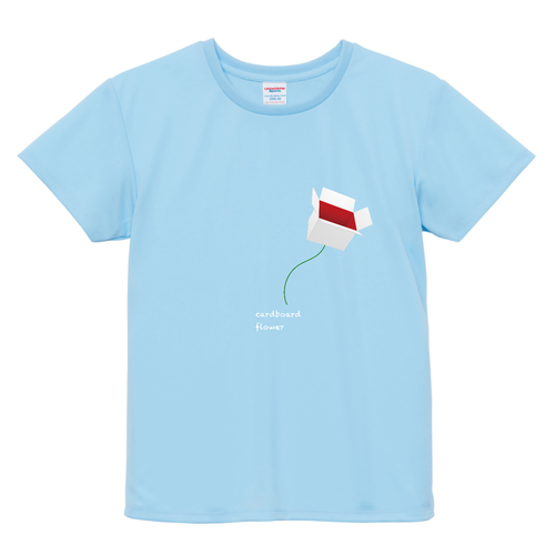 cardboard flower ドライアスレチック Ｔシャツ〈ウィメンズ〉