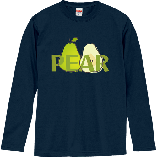 PEAR(洋梨) ロングスリーブTシャツ