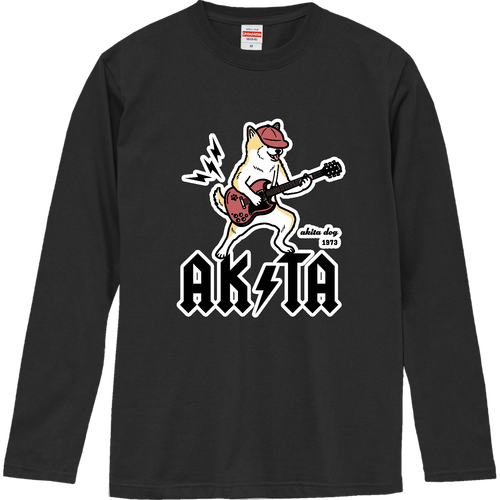 AKITA 秋田犬 CO ロングスリーブTシャツ