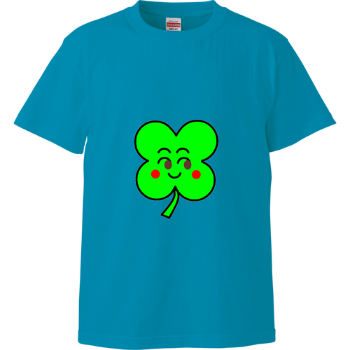 幸せのクローバー ハイクオリティーTシャツ