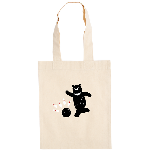 ボウリングくま君 ドイツテューテ【白プリントあり】