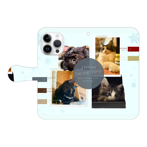 「2025年9月8日 14:51」に作成したデザイン iPhone15 Pro 手帳型スマホケース