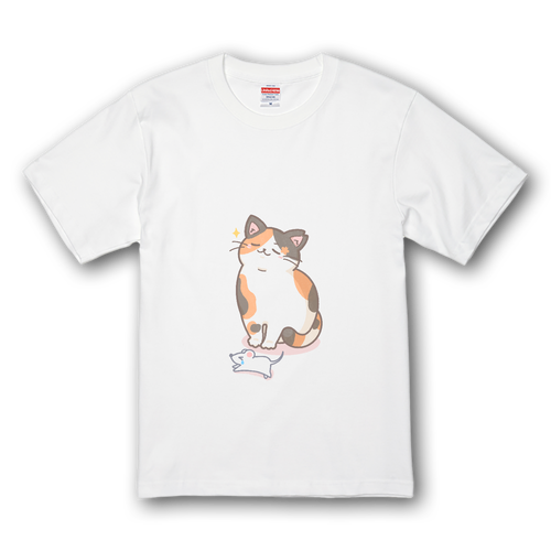 狩するさくらにゃん プレミアムTシャツ