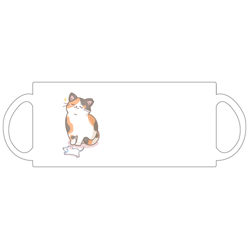 狩するさくらにゃん 定番マグカップ