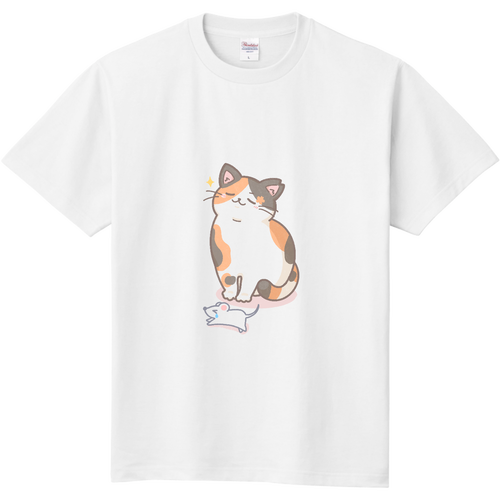 狩するさくらにゃん 定番Ｔシャツ