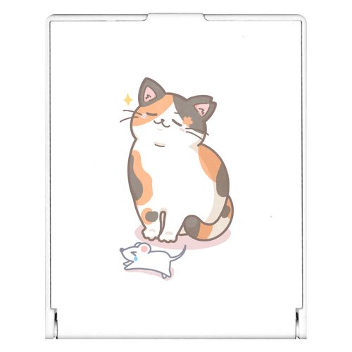 狩するさくらにゃん スクエアミラー