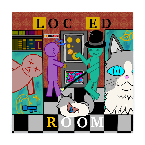 LOCKEDROOMハンカチ ソフトタッチミニタオル