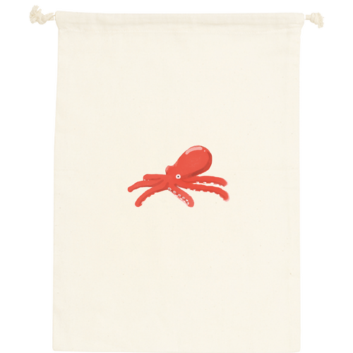 taco 巾着 コットン巾着（L）