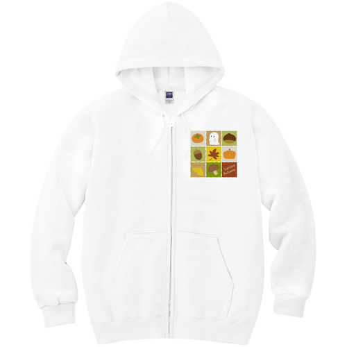 Various Autumn 軽量ジップアップパーカー