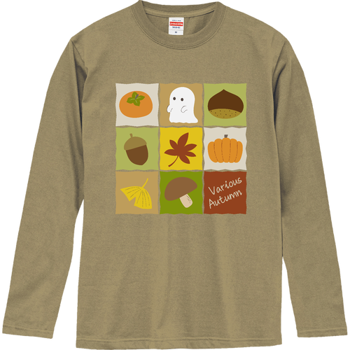 Various Autumn ロングスリーブTシャツ