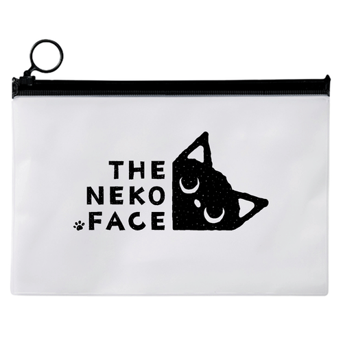 THE NEKO FACE 黒猫 EVAクリアポーチ（M）
