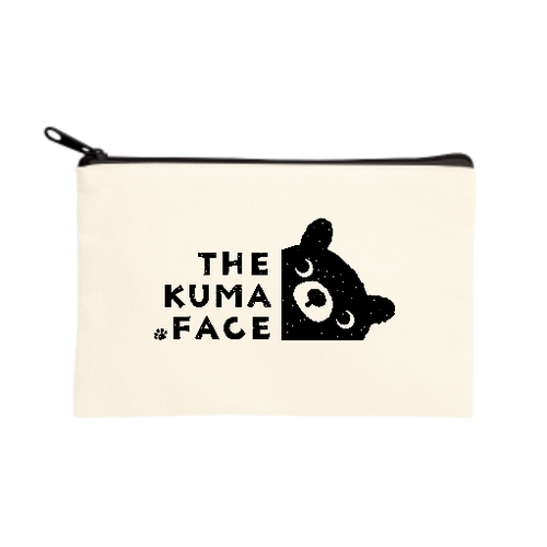 THE KUMA FACE こぐま キャンバスポーチ（S）