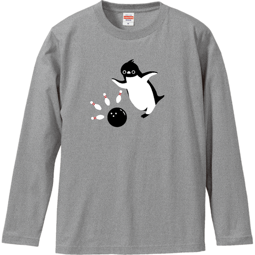 ボウリング アデリーくん ロングスリーブTシャツ