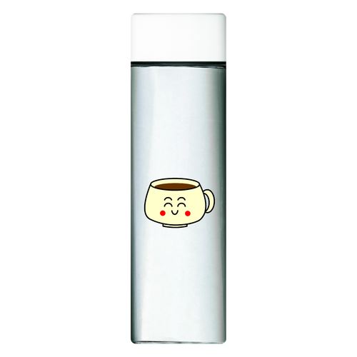 ほっとコーヒー スクエアクリアボトル