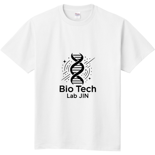 Bio Tech Lab JIN DNAロゴTシャツ 定番Ｔシャツ
