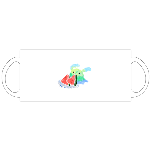 色の不思議なメンダコさんマグカップ 定番マグカップ