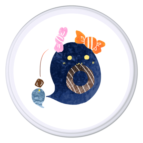 お菓子欲しがるお化けの１０月のお菓子入れ！？ コルン缶