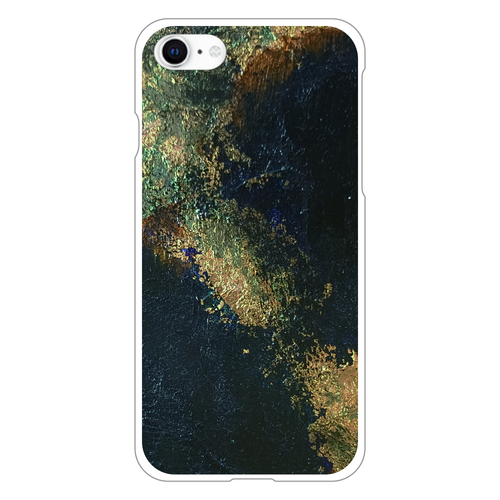 世界地図 iPhone SE3 (第3世代)(透明)