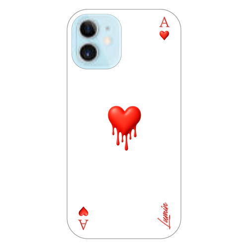Heart-A iPhone12 mini（透明）
