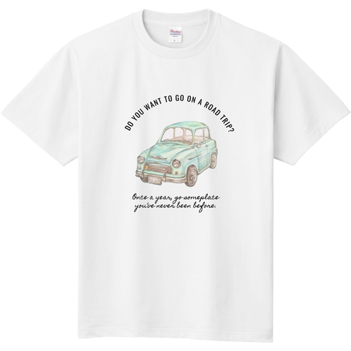 車 ドライブ 旅･Tシャツ 定番Ｔシャツ