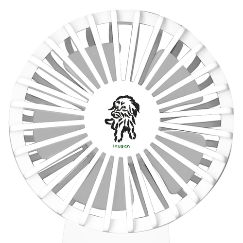 犬のSAMPO　ハンディファン ポータブル首かけハンディファン