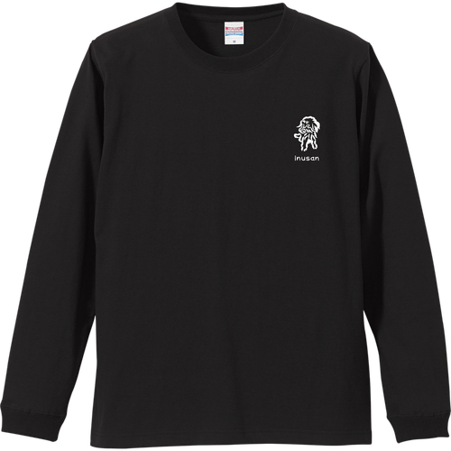 犬のSAMPO　リブ付きロンT リブ付 ロングスリーブＴシャツ