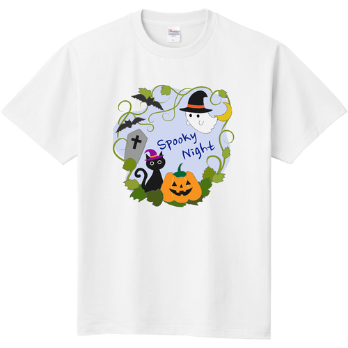 ハロウィン（Spooky Night） 定番Ｔシャツ