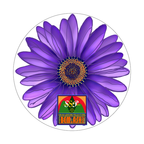 【ビェム.アッシュ】シリーズ…ガーベラ クリアバッジ