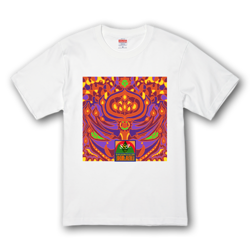 【ビェム.アッシュ】シリーズ…焔の神(Hinokami)　God of Flame プレミアムTシャツ