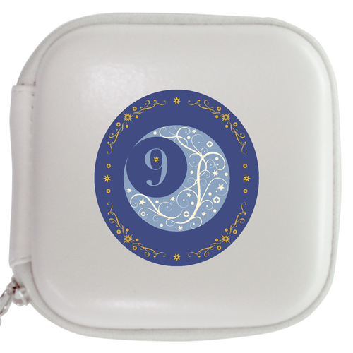 Birth color moon cameo 9月／レザーマルチケースS レザースタイルマルチケース（S）