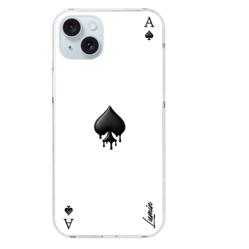 Spade-A iPhone15 Plus (透明) (ハードケース)