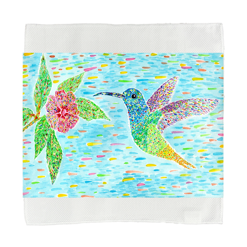 はちどり 接触冷感 高発色 全面印刷 クールウォッシュタオル