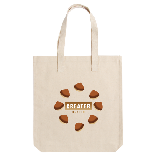 【CREATER KURI×8】トートバッグ アーバントート【白プリントあり】