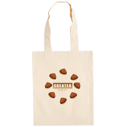 【CREATER KURI×8】トートバッグ ドイツテューテ【白プリントあり】