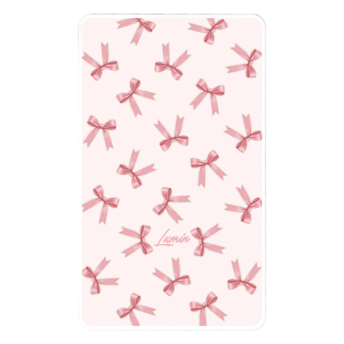 Ribbon-ピンク 急速充電モバイルバッテリー5000mAh