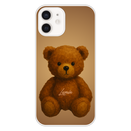 テディベア iPhone12（透明）