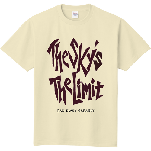 The sky's the limit.「可能性は無限大」 定番Ｔシャツ