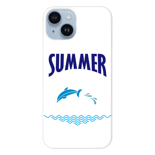 iPhone14 ケース  SUMMER iPhone14 (白)