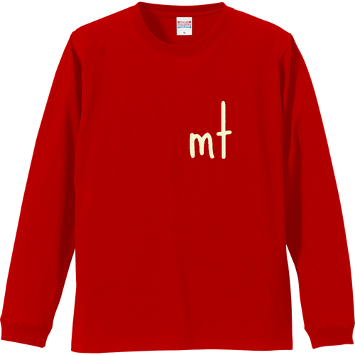 natural リブ付 ロングスリーブＴシャツ